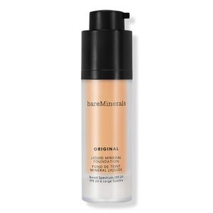 bareMinerals ORIGINAL Liquid Mineral Foundation SPF 20 in medium beige 12 (new)